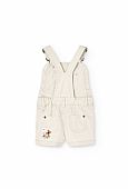 Boboli fabric dungarees : 2