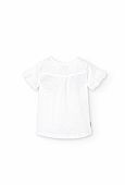 Boboli short sleeve blouse with ruffles : 2