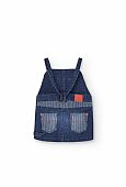 Boboli denim overall dress : 2