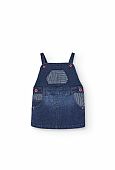 Boboli denim overall dress : 1