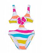 Tuc Tuc striped trikini swimsuit : 1