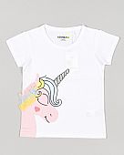 Losan short sleeve unicorn top : 1