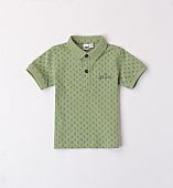 iDO Cotton polo shirt with micro pattern : 1