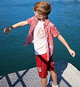 iDO shorts for boys 100% cotton : 1