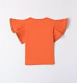 iDO embroidered orange t-shirt for girls : 3