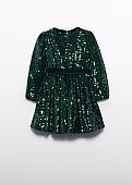 Abel and lula sequin velvet dress : 4